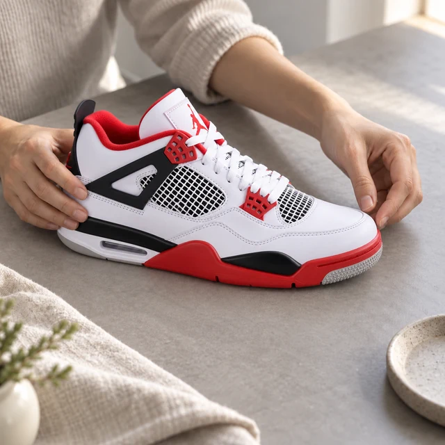 Sneakers shown from different angles
